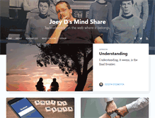 Tablet Screenshot of joedissmeyer.com